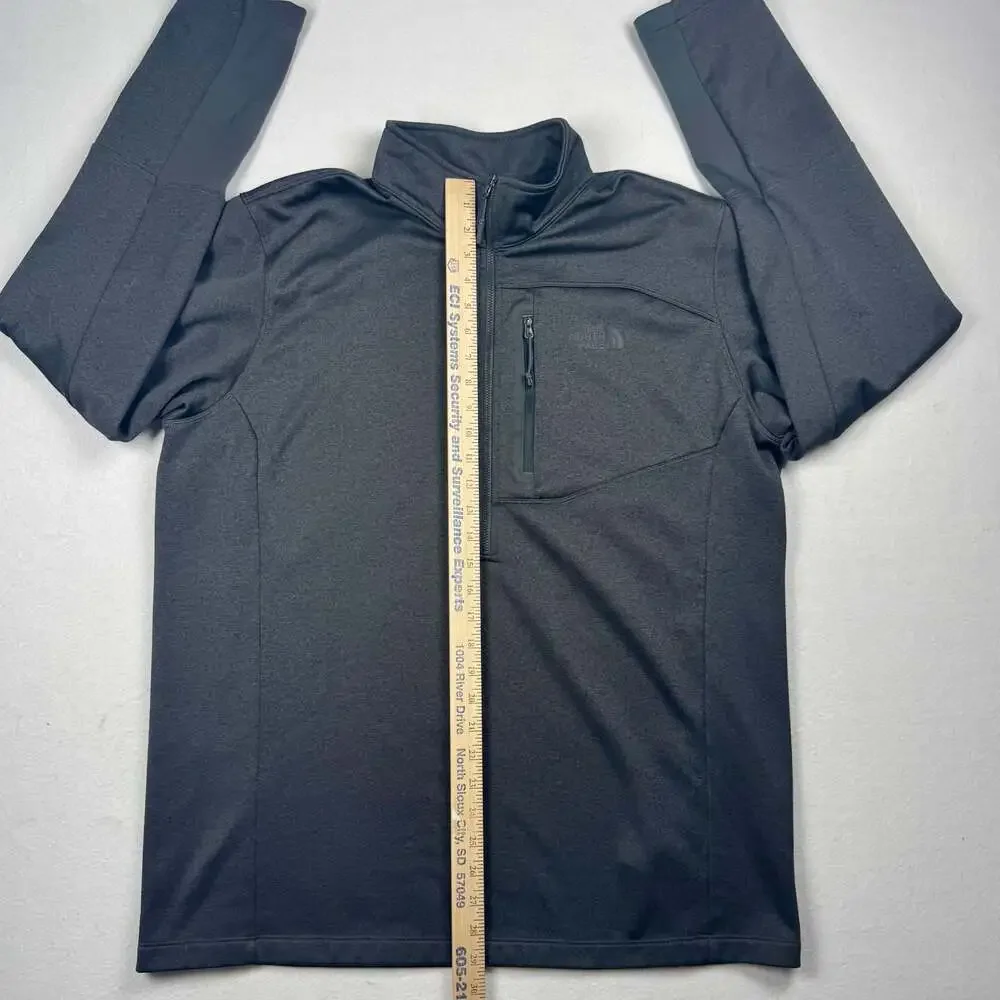 NWOT The North Face Men's Canyonlands 1/2 Zip Fleece Pullover, Dark Gray XL